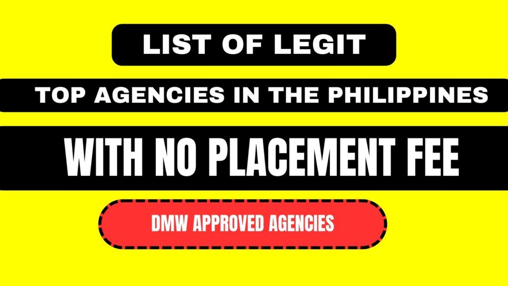 Licensed Recruitment Agencies in the Philippines