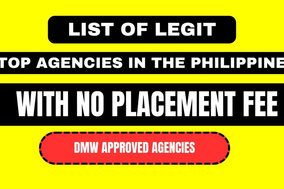 Licensed Recruitment Agencies in the Philippines