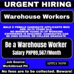 Urgent Openings for Skilled Warehouse Workers